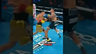 Janibek's Lethal Left Uppercut and Counterpunching #boxing