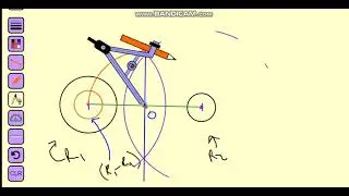 Construction of Tangents given two different circles -Part 1