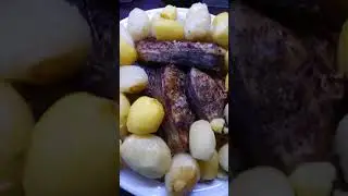 картошка и рыба сом | Виктория Потапова