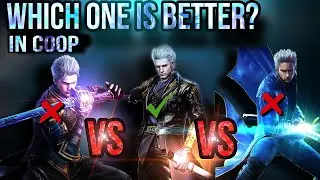Devil May Cry: Peak of Combat | Which one is better in Coop Vergil: CT Vs LS Vs EJ? #dmcpoc