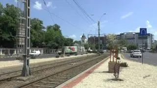 TRAMS IN BUCHAREST MAY 2014
