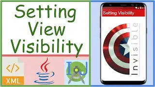 Making Views Invisible/Visible in XML and Java