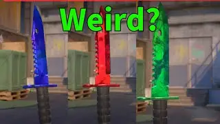 CS2 Knives Are A Little Odd...
