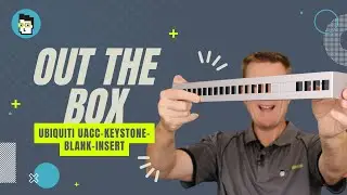 Out the Box Series - Ubiquiti UACC-Keystone-Blank-Insert
