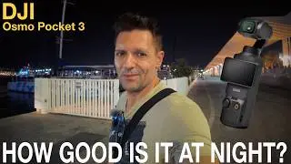 DJI Osmo Pocket 3: Is it Really Good in Low Light? Malaga by Night
