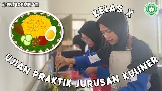 Membuat Nasi Kuning Enak dan Gurih - Praktik Jurusan Kuliner Kelas X