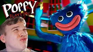 Бегу от Хаги Ваги | прохождение игра Poppy Playtime Chapter 1 на русском