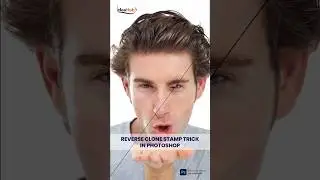 Reverse Clone Stamp Trick in Photoshop! #Shorts | #photoshop