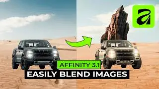 Live Tone Blend Group in Affinity 3.1: Pro Photo Manipulation
