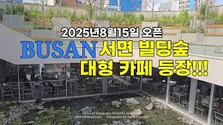  서면 중심가에 생긴 대형 신상카페 #부산신상카페 #부산대형카페#내돈내산 