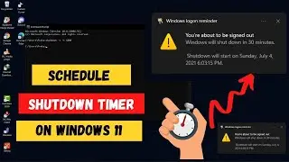 How to Schedule Automatic Timer on Windows 11 Easily