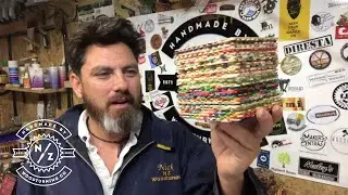 woodturning- lollypop sticks to make a wooden pot