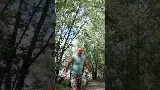 Тяжеленное дерево кг под 300 поставил на попа!!!