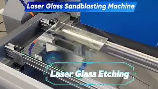 140W Fiber Mirror Glass Laser Sandblasting Machine,máquina de chorro de arena láser para vidrio