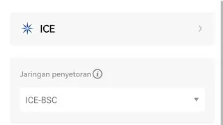 cara menautkan wallet ice di OKX EXCHANGE
