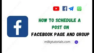 How to Schedule Posts on Facebook Pages and Groups