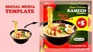 SOCIAL MEDIA BANNER TEMPLATE using Coreldraw