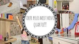 TOUR PELO MEU NOVO QUARTO!!