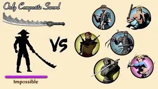Impossible🩸Composite Sword vs Lynx & Guards | Shadow Fight 2