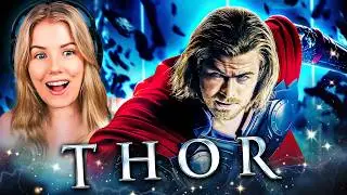 Swedish girl watches THOR (2011) | First Time Watching* | Movie Reaction