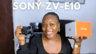 I Got A New Camera! Unboxing The Sony Zve10 | Sony vlogging camera