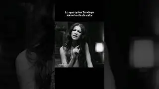 Zendaya opina sobre el calor #humor