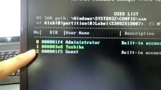 How To Clear or Reset Windows XP, 7 User Password with Active Password Changer (Hiren Boot CD)