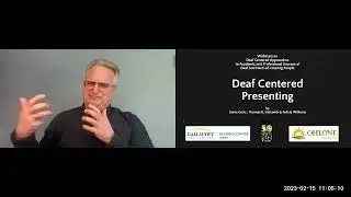 Deaf Centered Learning Webinar Feb 15, 2023