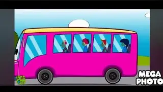kidz one the wheels on the bus pink