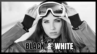 Photoshop tutorial - How to create a black and white effect simplest.
