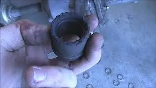1987 Yamaha YFM100T Rear End Differential Disassembly (Shredded, but Still Runs)