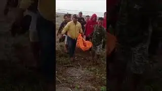Korban laka laut di pantai Banjarsari Nusawungu Cilacap