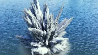 Exploring water simulation with Houdini!