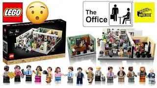 The Office LEGO Set Officially Revealed: Minifigure Madness!
