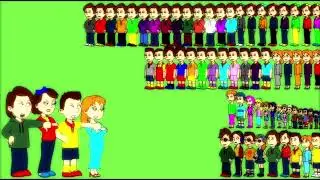 Classic Caillou, Early Caillou and the Fake Andersons get grounded (MOST VIEWED VIDEO)