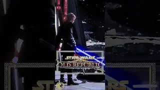 Anakin kills Count Dooku EP III Animated Style #shorts #swtor