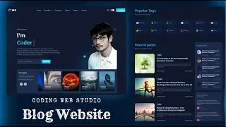 How to Create a Professional Blog Website in 3 Hours | HTML, CSS, JS