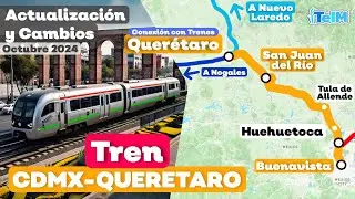 QUERÉTARO: La estación MAS IMPORTANTE de los TRENES por CONSTRUIR! (Octubre 2024)