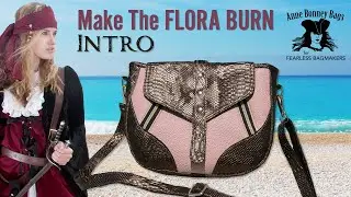 Intro - Flora Burn Shoulder Bag Tutorial for Bag Makers -  Anne Bonney Bags