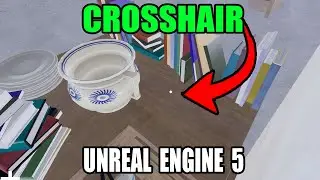 Como Agregar/Crear un Crosshair/Hud en Unreal Engine 5 Español