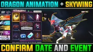 Dragon Animation Confirm Date | Next Faded Wheel In Free Fire | New Dragon Animation Emote Confirm