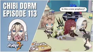 Honkai Chibi Dorm Episode 113 - Chibi Aponia Interaction With Chibi Eden!