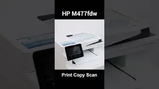 M477fdw Printer Testing Printing Process 