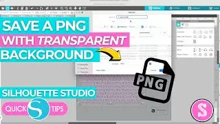 OMG! Save a Silhouette File as a PNG with Transparent Background