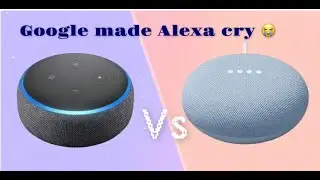 Google Home talks to Alexa - Funny!