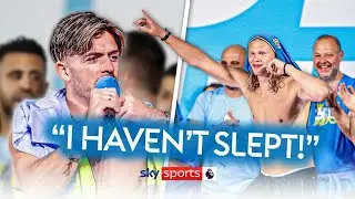 Jack Grealish STEALS the show AGAIN! 😂 | Manchester City TREBLE celebrations!
