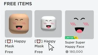 NEW WAYS TO GET SUPER SUPER HAPPY FACE MASK 😮