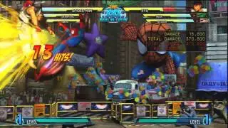 Marvel vs. Capcom 3: Spider-Man Combo 02