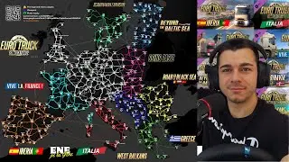 ETS2, Tutorial DLC-uri cu toate hărțile!!!