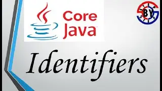 Java - Language Fundamentals - Identifiers